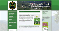 Desktop Screenshot of fwv-wallenfels.de